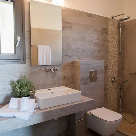 New Blue With Private Pool At Trapezaki Afrato